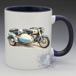 MUG Moto - "Side-Car BMW Vintage" (en Céramique 350ml)
