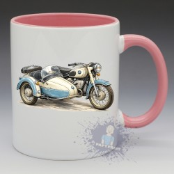 MUG Moto - "Side-Car BMW Vintage" (en Céramique 350ml)