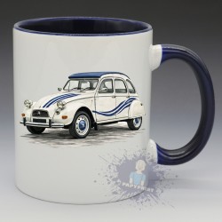 MUG Automobile "Citroen 2cv France 3" (en Céramique 350ml)