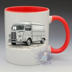 MUG Automobile - "Citroen HY - Citroen Type H" (en Céramique 350ml)