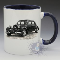 MUG Automobile - "Citroen Traction Noire" (en Céramique 350ml)