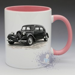Mug Citroën Traction Noire | Papy Print