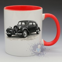 Mug Citroën Traction Noire | Papy Print
