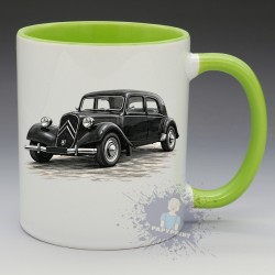 Mug Citroën Traction Noire | Papy Print