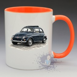 MUG Automobile - "Fiat 500" (en Céramique 350ml)