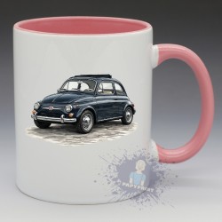 MUG Automobile - "Fiat 500" (en Céramique 350ml)
