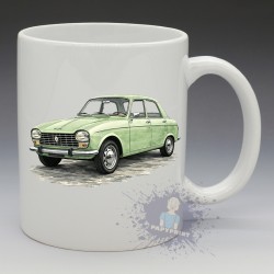 MUG Automobile - "Peugeot 204" (en Céramique 350ml)