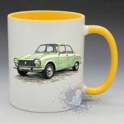 MUG Automobile - "Peugeot 204" (en Céramique 350ml)