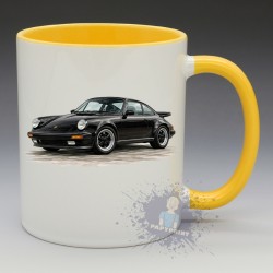MUG Automobile - "Porsche 911, années 1980" (en Céramique 350ml)