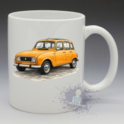 Mug Renault 4L | Papy Print