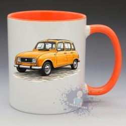 Mug Renault 4L | Papy Print