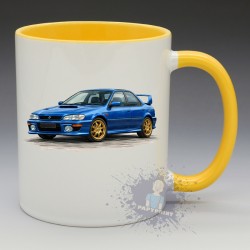 MUG Automobile - "Subaru Impreza" (en Céramique 350ml)