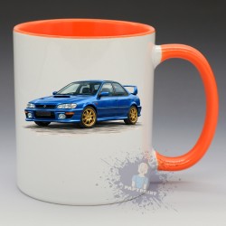 MUG Automobile - "Subaru Impreza" (en Céramique 350ml)