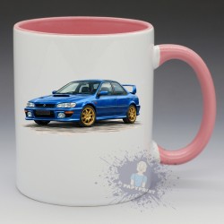 MUG Automobile - "Subaru Impreza" (en Céramique 350ml)