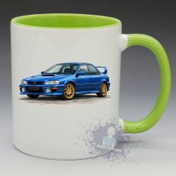 MUG Automobile - "Subaru Impreza" (en Céramique 350ml)