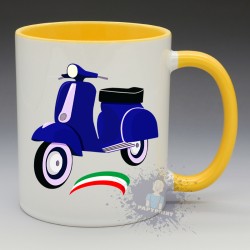 Mug Vespa Bleu | Papy Print