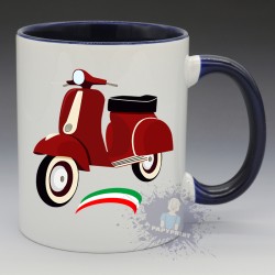 Mug Vespa Rouge | Papy Print