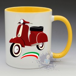 Mug Vespa Rouge | Papy Print