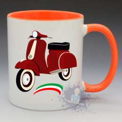 Mug Vespa Rouge | Papy Print