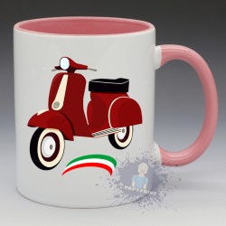 Mug Vespa Rouge | Papy Print