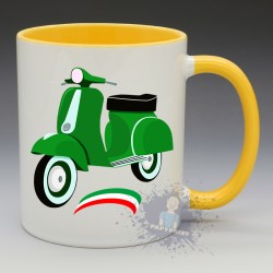 Mug Vespa Vert | Papy Print