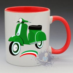 Mug Vespa Vert | Papy Print