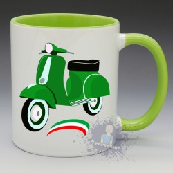 Mug Vespa Vert | Papy Print