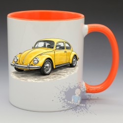 Mug VW Coccinelle Yellow | Papy Print
