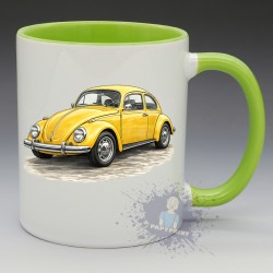 Mug VW Coccinelle Yellow | Papy Print