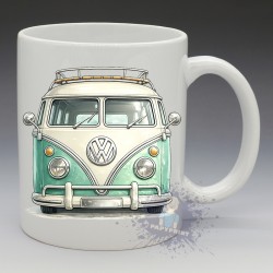 Mug Combi VW Turquoise | Papy Print