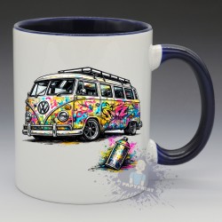 Mug Combi VW T1 Street Art | Papy Print