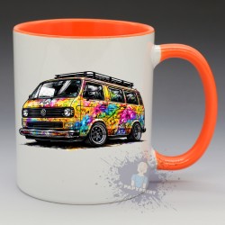Mug Combi VW T3 Street Art | Papy Print