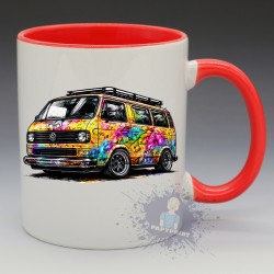 Mug Combi VW T3 Street Art | Papy Print