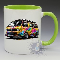 Mug Combi VW T3 Street Art | Papy Print