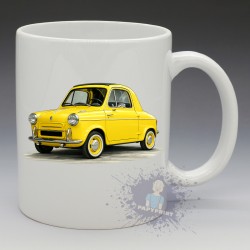 Mug Vespa 400 jaune | Papy Print