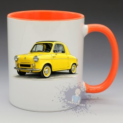 Mug Vespa 400 jaune | Papy Print