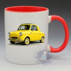Mug Vespa 400 jaune | Papy Print