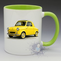 Mug Vespa 400 jaune | Papy Print