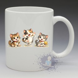 Mug Trio de Chatons | Papy Print