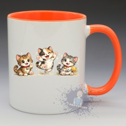 Mug Trio de Chatons | Papy Print