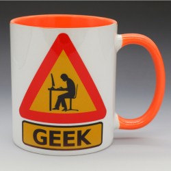 Mug Humoristique - "GEEK" (en Céramique 350ml)