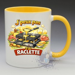 Mug "J'peux pas j'ai raclette" | Papy Print