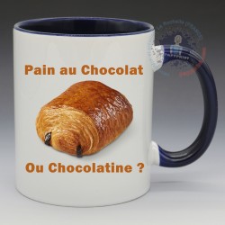 Mug "Pain au chocolat ou Chocolatine ?" | Papy Print