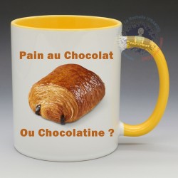 Mug "Pain au chocolat ou Chocolatine ?" | Papy Print