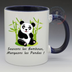 Mug "Sauvons les bambous" | Papy Print