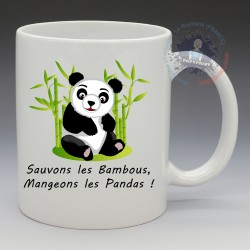 Mug "Sauvons les bambous" | Papy Print