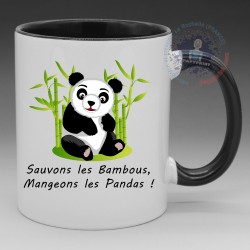 Mug "Sauvons les bambous" | Papy Print