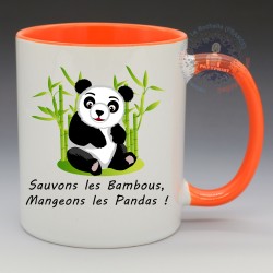 Mug "Sauvons les bambous" | Papy Print