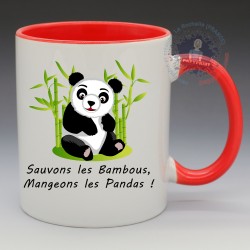 Mug "Sauvons les bambous" | Papy Print