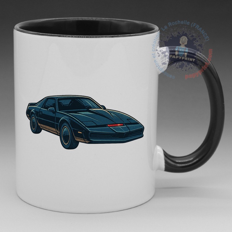 Mug Pontiac Firebird noire | Papy Print